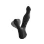 Doc Johnson OptiMALE™ - Rimming P-Massager - Rechargeable Silicone Prostate Massager - Perineum & Shaft Feature 10 Vibration Functions, Spinning Beads Provide Rimming Sensation - Black