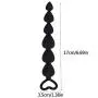 XINGUANG Flexible Silicone Beads - Anales Plug Beads Kit Training Expander Comfortable Insert Toys Stick for Him and Her 3 Size (Color : L)