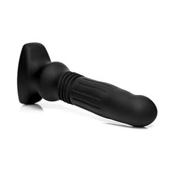 New Thunderplugs Silicone Swelling and Thrusting Plug with Remote Control - Premium Silicone Flexible Ergonomically-Shaped USB-Rechargeable Vibrator!