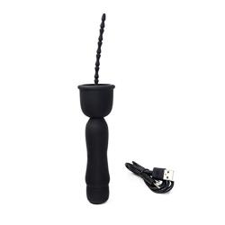 LI Yuan Male Urethral Sound Vibrator Penis Plug Urethral Dilators Glans Vibrator Sleeve Masturbator Delay Trainer Sex Toys for Men