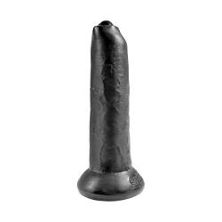 Pipedream Products King Cock 9" Uncut Cock, Black, 18.7 Lb