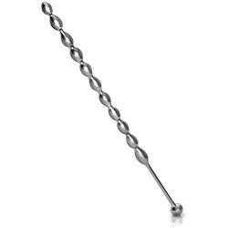 Beauty Molly Stainless Steel Urinary Plug Beaded Stimulate urethral Dilator Masturbation Rod Male Beaded urethral Sounds Medical Themed Penis Plug, 6.1 inch