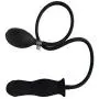 Relax Toy Perfect Tool Black Soft Amal Massager Plug - Inflatable Amal Plug Unisex Pleasure Toy Improve Happiness Sold by