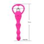Anales Trainer Massage Toy， Vib Anales Beads Silicone Trainer Fun Toys for Beginners and Advanced Users G Spöt DÎldɔ Ví-Bratór For Women Purple By Dwoon