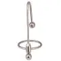 Eastern Delights Stainless Penis Cock Rings with Urethral Sounds Ball, Long Size Eastern Delights Stainless Penis Cock Rings with Urethral Sounds Ball, Long Size
