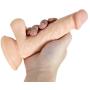 HYLHYL5-F Beginner Waterproof Toy, Automatic Thrusting Sucking Realistic Stick Waterproof Massaging for Female Flesh Color PVC Material (18cm/7.08in)