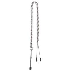 Spartacus Tweezer Nipple Clamps with Adjustable Jewel Chain