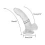 MXYLYM9 Strǎp ǒn fǒr Pěǒplě, Waist Curve Thrust Single Heads Soft Massaging with Suction Cup 100% Secret Packing PVC+ Artificial Leather Pants Green (L:6inch, W: 1.37inch)