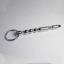 LLFX 12cm Anti-Off Bracelet Design SM Alternative Toys Stainless Tube Urethrǎl Tube for Man T-Shirt