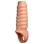 HEALIFTY Adult Sex Toy Reusable Penis Sleeve Extender Soft Cock Extension Sex Toy Cock Enlarger Condom Sheath Delay Ejaculation Toys for Men
