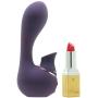 Shots Irresistible Mythical Rechargeable G-Spot with Clitoral Wave Touchless Stimulator (Purple)