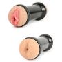 Male Masturbators Cup - Penthouse Heather Starlet Double Sided Stroker Vaginal & Anal with Hyper Realistic, Pocket Pussy Adult Sex Toys for Men, Double Ends Male Masturbators Sex Toys