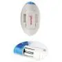 Siam Circus Krystal Wabbit Crystal Clear Rotating Pleasure Vibrator Clitoral Stimulator Blue