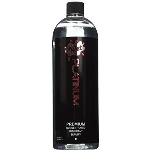 Wet Lubes Platinum Quart Lubricant, 1 Quart Bottle Wet Lubes Platinum Quart Lubricant, 1 Quart Bottle