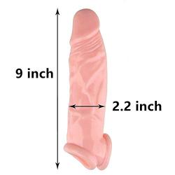 9 inch Soft Flexible Personal Relax Mas-Sager with Handsfree Suction Cup for Women Man Pleasure