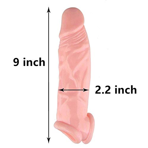 9 inch Soft Flexible Personal Relax Mas-Sager with Handsfree Suction Cup for Women Man Pleasure