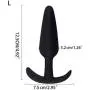 RITER 3pcs Silicone Amal Plug Six-Toys Massager for Women Beginner RITER 3pcs Silicone Amal Plug Six-Toys Massager for Women Beginner