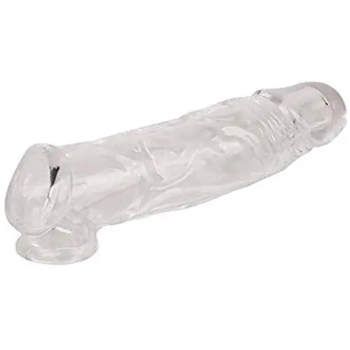 Transparent Silicone penile Condom Expander expands Male Chastity Toys Lengthen Cock Sleeves Transparent Silicone penile Condom Expander expands Male Chastity Toys Lengthen Cock Sleeves