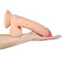 JSCRlove 8.66 Inch Realistic Ultra Soft-Ďîldɔ Realistic Dual Density Toy with Suction Cup for Hand-Free Play Flesh Women Socks