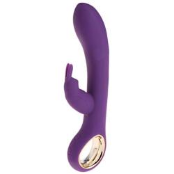 Moafh Personal Wand Massager: Rábbitt -Waterproof -Handheld -Rechargeable -Powerful Multi Speed -Whisper Quiet -Cordless -Large -Travel Friendly Purple