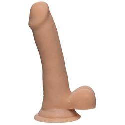 Doc Johnson The D - Slim D - 6.5" with Balls - Ultraskyn, Vanilla