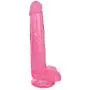 Curve Novelties Lollicock Slim Stick Realistic Dong with Balls, Cherry Ice, 8 Inch Curve Novelties Lollicock Slim Stick Realistic Dong with Balls, Cherry Ice, 8 Inch