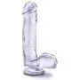 B Yours Sweet and Hard 1 Clear Dildo