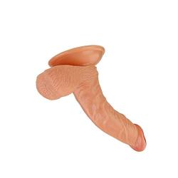 MXYLYM9 Big Dicks fǒr Wǒměn, Hands-Free Realistic Dong with Suction Base Strong Flexible Huge for Women Men PVC (L:7.1inch, W: 1.5inch) Flesh Color