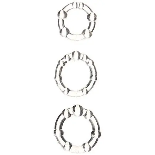 CalExotics Island Rings, Clear CalExotics Island Rings, Clear