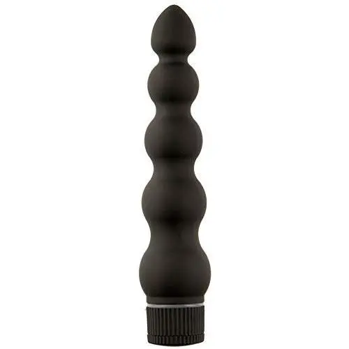 Doc Johnson Black Magic - 7 inch Ribbed Multi-Speed Vibrator - ABS Plastic with Smooth Velvet Touch Finish - Great for Internal and External Stimulation - Black Doc Johnson Black Magic - 7 inch Ribbed Multi-Speed Vibrator - ABS Plastic with Smooth Velvet Touch Finish - Great for Internal and External Stimulation - Black