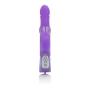 CalExotics Thrusting Orgasm Jack Rabbit - Vibrator With Rotating Shaft – Adult Sex Toys for Couples - Clitoral G Spot Massager - Purple