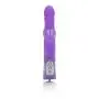 CalExotics Thrusting Orgasm Jack Rabbit - Vibrator With Rotating Shaft – Adult Sex Toys for Couples - Clitoral G Spot Massager - Purple