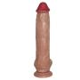 LJJOZ Sex Lifelike 12 Inch Huge Female Body Relax Wand Handsfree for Women - Brown