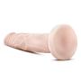 Eden 7.75" Beginner Realistic Dildo Suction Cup Harness Compatible (Beige)