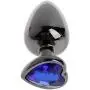 ABBY -J Beginner Plug Amal Aluminum Alloy Heart Shaped Rhinestone Toys for Women Product 3 Size S M L