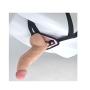 MXYLYM9 Stràp ón Pànts Wěàràblě, Portable Personal Wand Handheld Waterproof Massaging for Back Neck Shoulder Legs PVC+ Artificial Leather Pants (L:20.5cm, W: 5.5cm) Skin Color
