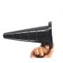 Chen-love1 Magician Waterproof Props, Household Cone Massage Stick for Men Women-Buttock Trainer Massage Tools & Equipment (Color : Black, Size : 7.16 inches)