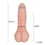 Vibrating Male Masturbators Cup Pocket Pussy Ass Anal Sleeve Doll Masturbation for Men & 2 in 1 Realistic Dildo for Women Adult Sex Toy for Couple 