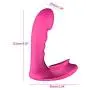 Batyuery 7 Frequency Wearable Sucking Vibrator USB Rechargeable Wireless Remote Control Ciltoris Stimulation Massager for Women Massage Deep Stress Relax Batyuery 7 Frequency Wearable Sucking Vibrator USB Rechargeable Wireless Remote Control Ciltoris Stimulation Massager for Women Massage Deep Stress Relax