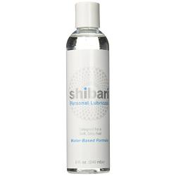 Shibari Personal Lubricant - Water Based 8oz Bottle