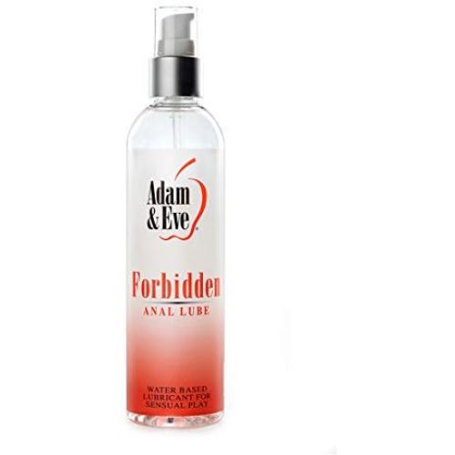 Adam & Eve Forbidden Water Based Anal Lubricant, 8 Ounce