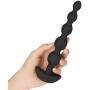 b-Vibe Remote Control Cinco XL Vibrating Anal Beads - Black