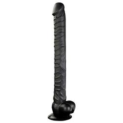 16-inch Hand Free Huge Big Réâlîs-tǐcĎ`ǐld`oM = Assistance to Women, Long-Lasting Womens G-Point ~ Put in The Body to Enjoy its Training - Story of Love - Electric Toy for Women