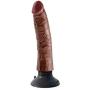 Pipedream Products King Cock 7 Inch Vibrating Cock, Brown