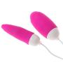Cher9 UniSèxPortable Vîbàrting Jump ěggs s Dual Silicone Waterproof Multispeed Massager