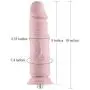 Hismith 10" Super Huge Silicone Dildo for Hismith Sex Machine with Quick Air Connector, 9 Insertable Length, Girth 7.4" Diameter 2.35" Thick Realistic Cock (10" Monster,Silicone) Hismith 10" Super Huge Silicone Dildo for Hismith Sex Machine with Quick Air Connector, 9 Insertable Length, Girth 7.4" Diameter 2.35" Thick Realistic Cock (10" Monster,Silicone)