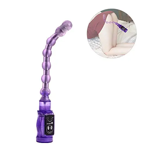 Vibrating Anal Beads 6 Frequency Vibrations Unisex Silicone Butt Plug Flexible Waterproof Prostate Massager for Men Women Sexbaby Vibrating Anal Beads 6 Frequency Vibrations Unisex Silicone Butt Plug Flexible Waterproof Prostate Massager for Men Women Sexbaby