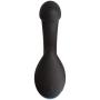 Doc Johnson OptiMALE™ - P-Curve - Ergonomically Curved Beginner-Friendly Vibrating Prostate Massager - Silicone, Remote Operated, Multi-Function, USB Rechargeable - Black