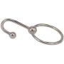 Eastern Delights Stainless Penis Cock Rings with Urethral Sounds Ball