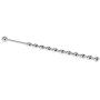 Eastern Delights Elite Stainless Steel Beads Urethral Plug, Large